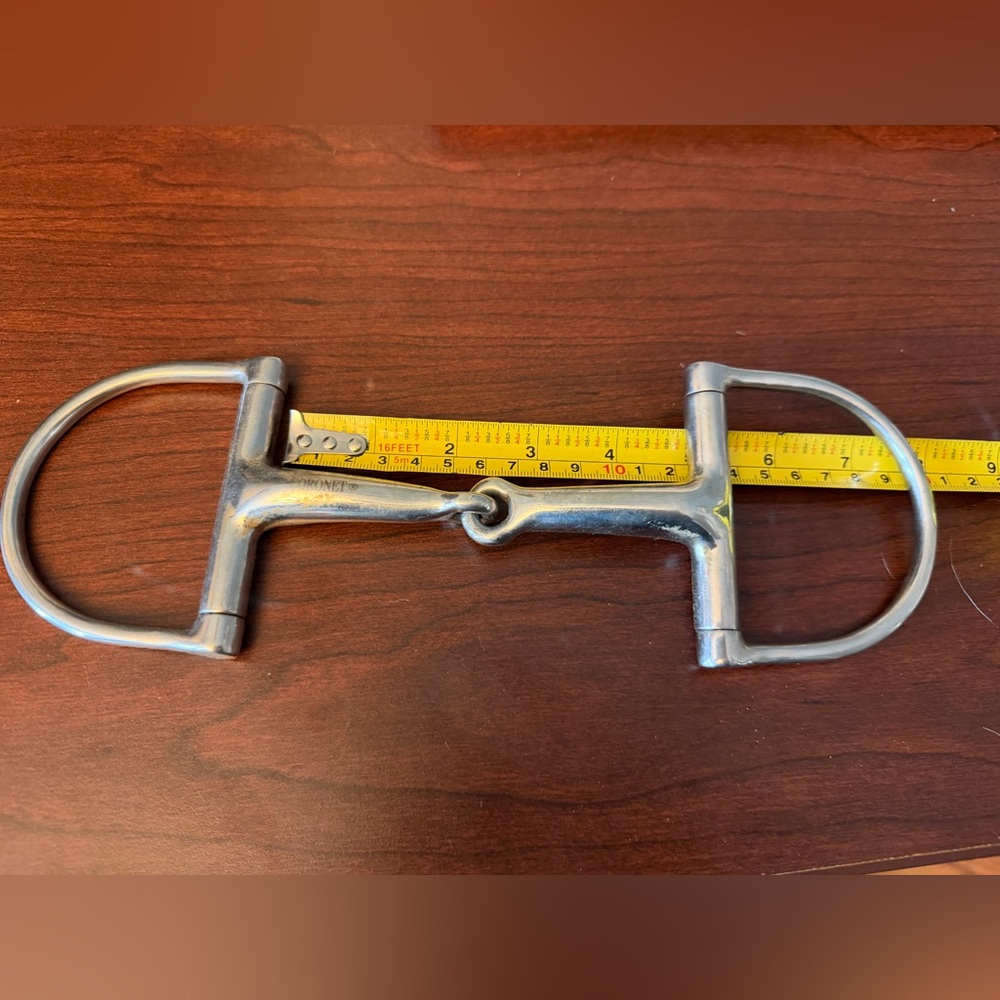 Coronet 4.75” d ring snaffle bit